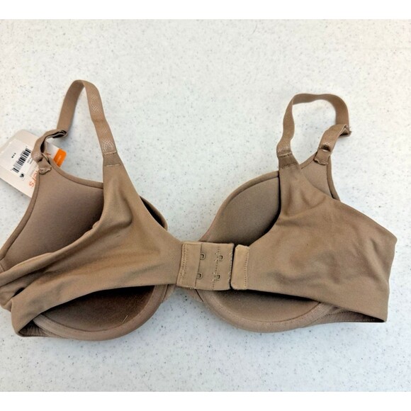 New Warners Cloud 9 lightly lined underwire Bra Full Coverage Beige 34B - Picture 6 of 9
